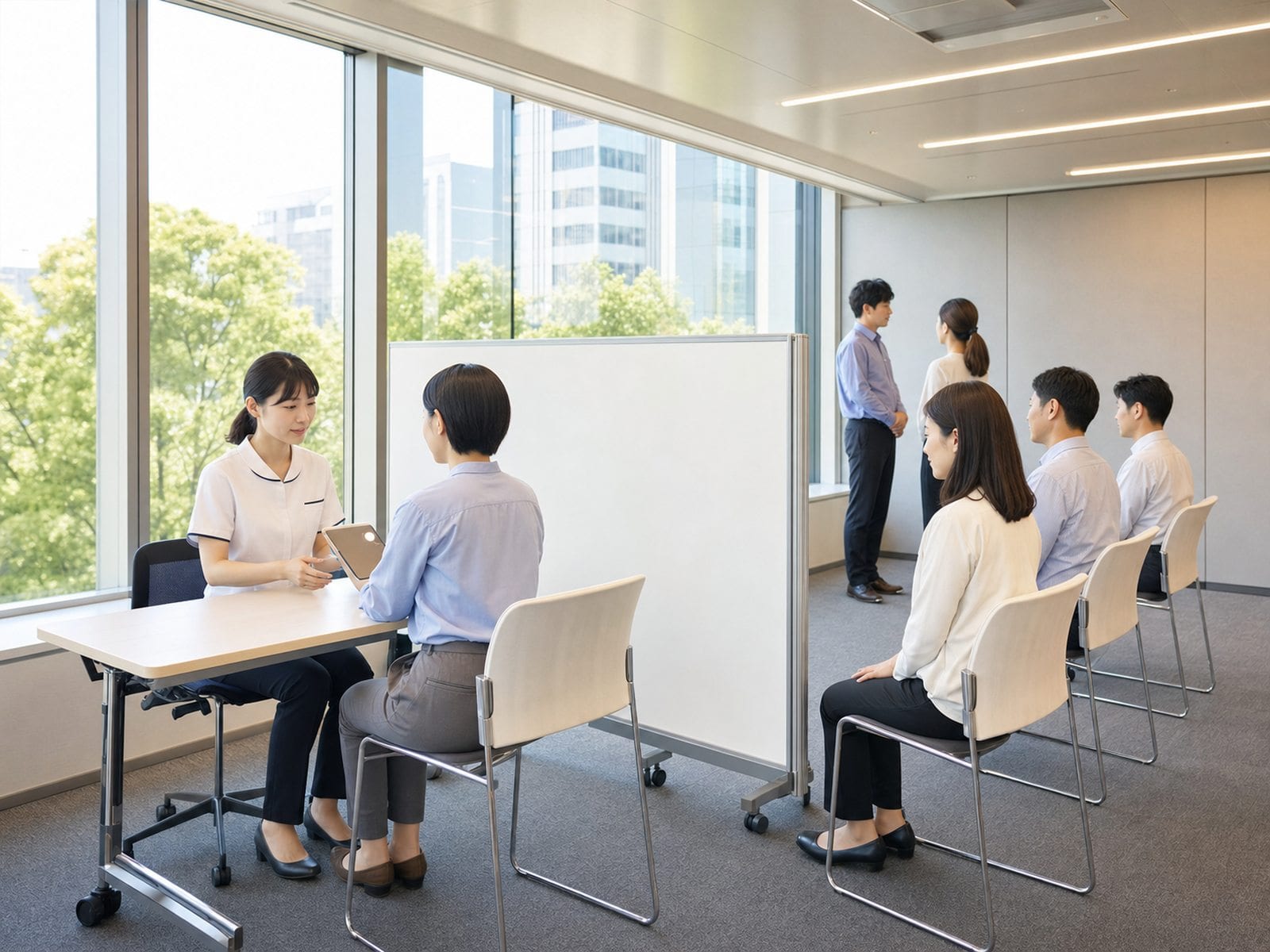 企業訪問検診・予防接種